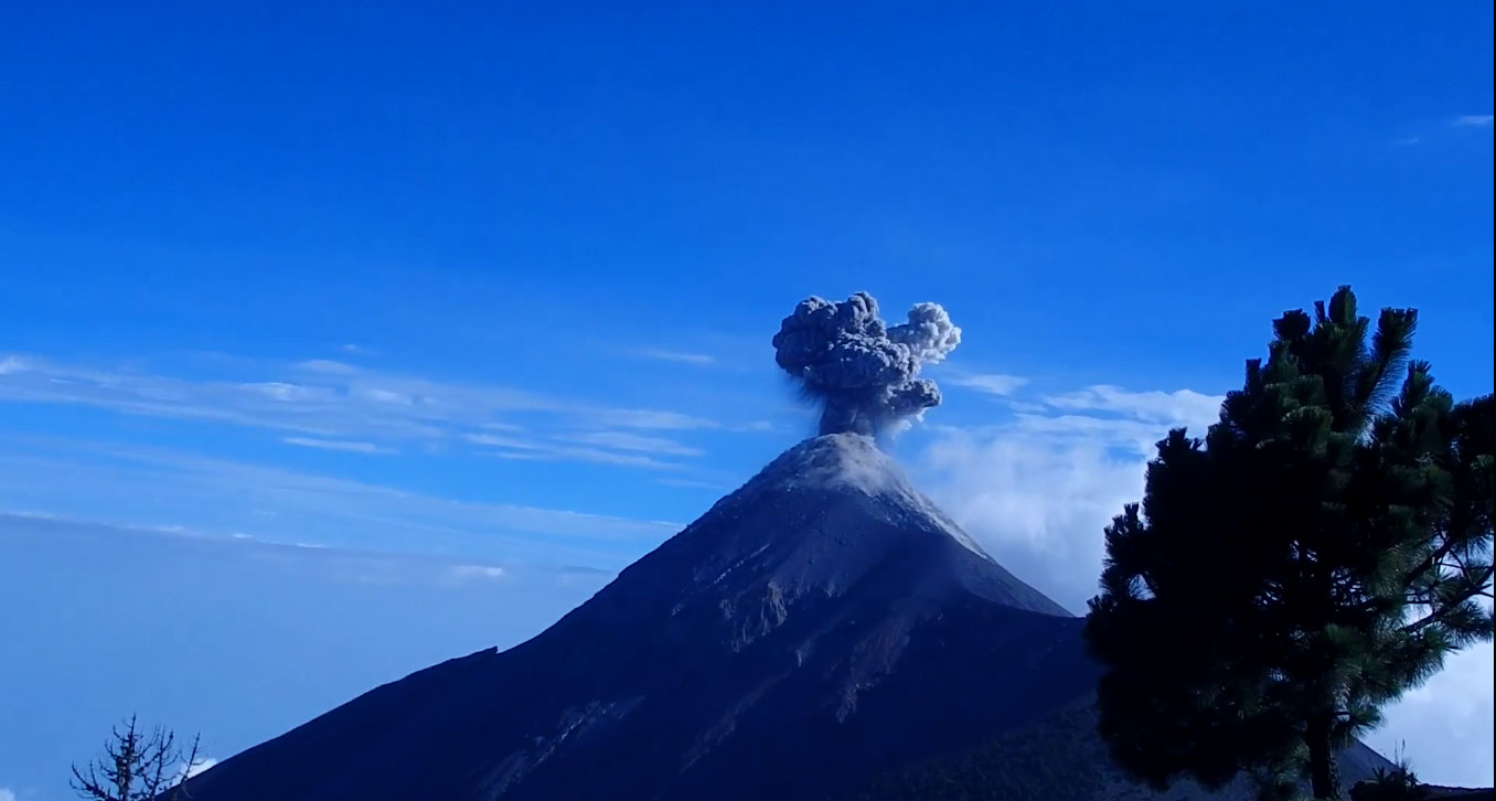 Fuego, the volcano next door. Beautiful and inspiring to see.